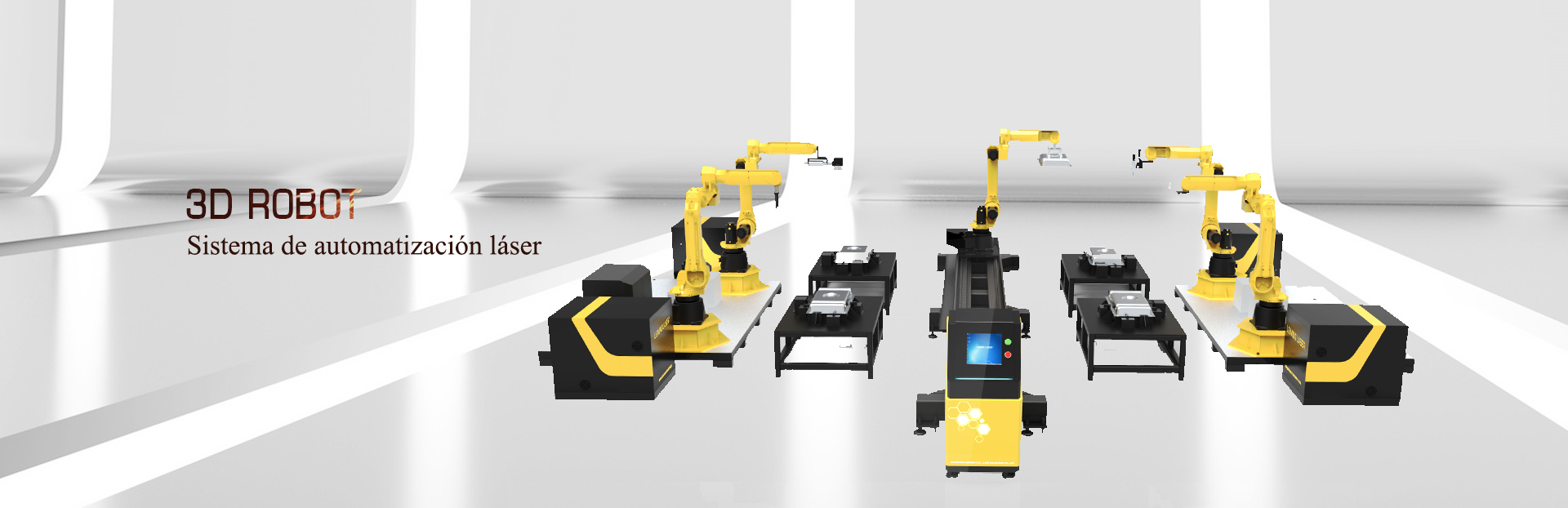 Sistema de automatización láser 3D robot