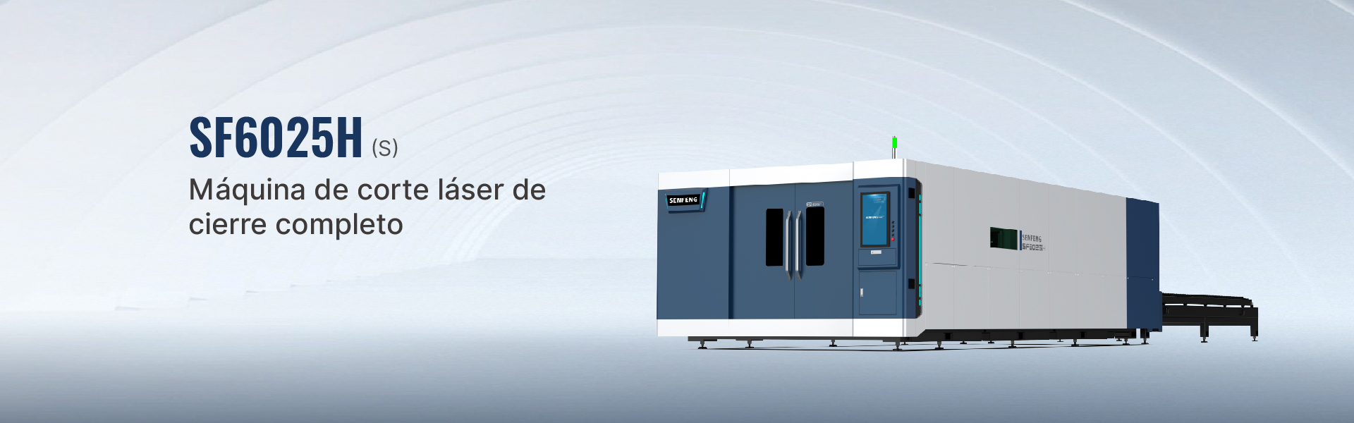 Máquina de corte por láser de fibra de cubierta completa
