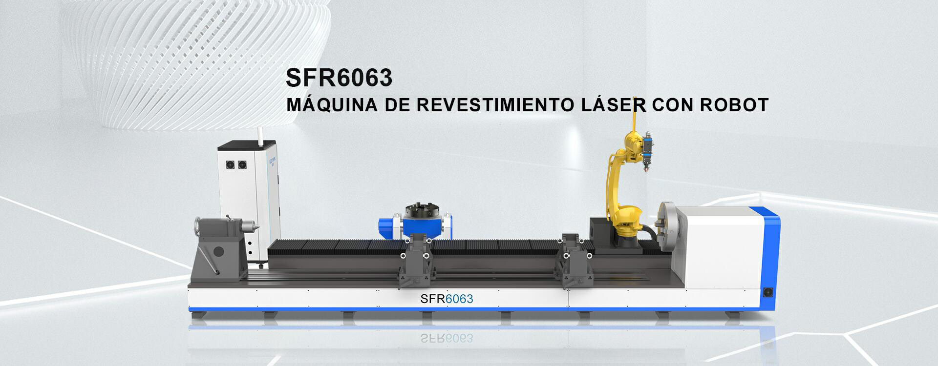 Máquina de revestimiento láser con robot SFR6063